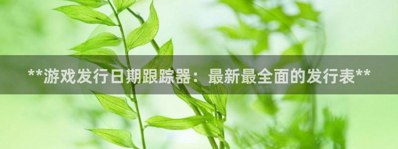 蓝狮电子商务有限公司：**游戏发行日期跟踪器：最新最全面的发行表**