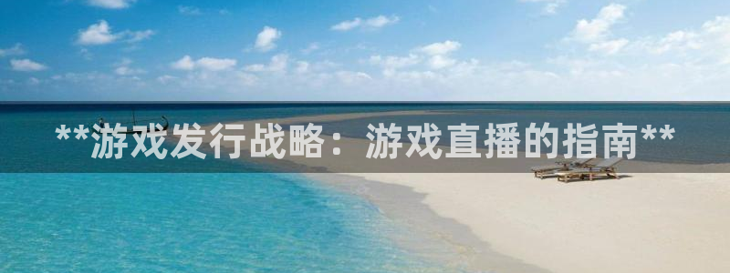 蓝狮科技：**游戏发行战略：游戏直播的指南**