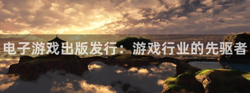 蓝狮在线登录注册失败：电子游戏出版发行：游戏行业的先驱者